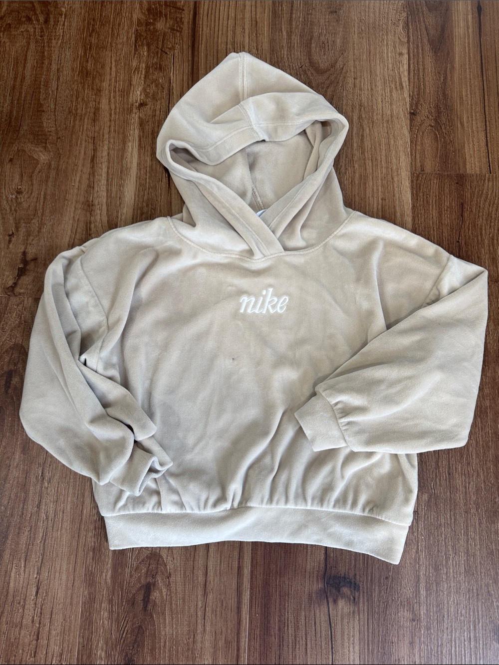 Girls Nike Velour Sweatshirt size 6